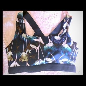 IcyZone High Quality Sports Bra, Cross Back